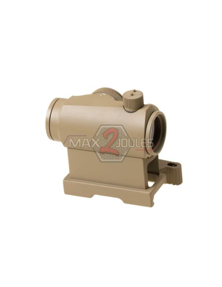 Kit red dot T1 demontage rapide TAN element avec rehausse Aim-O