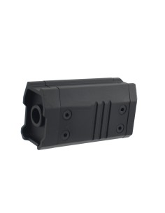 Silencieux NOIR COURT 70mm long 14mm neg ACTION ARMY