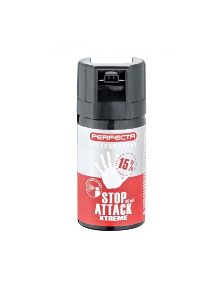 BOMBE STOP ATTACK XTREME GAZ POIVRE 40 ML PERFECTA 21906 UMAREX