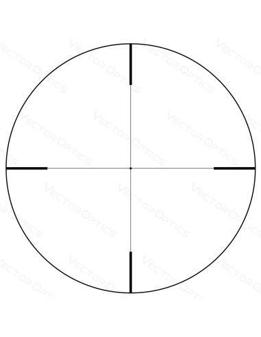 LUNETTE FORESTER 1-4X24 VFD3 VECTOR OPTICS