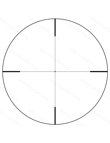 LUNETTE FORESTER 1-4X24 VFD3 VECTOR OPTICS