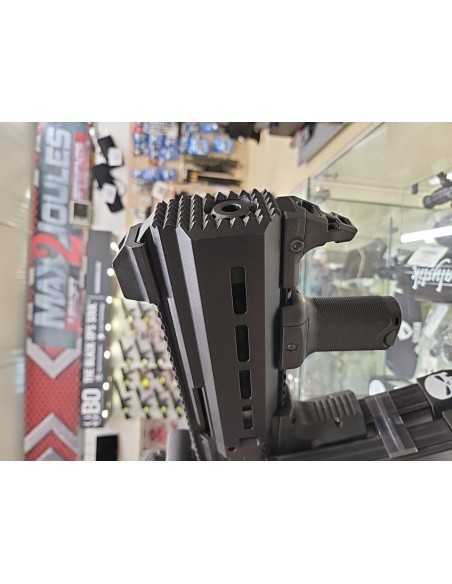 Garde main scorpion EVO 3 BRISE VITRE double rail RIS