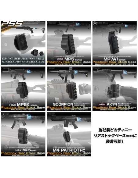 Kit crosse FOLDING RAIL STOCK NEO LAYLAX