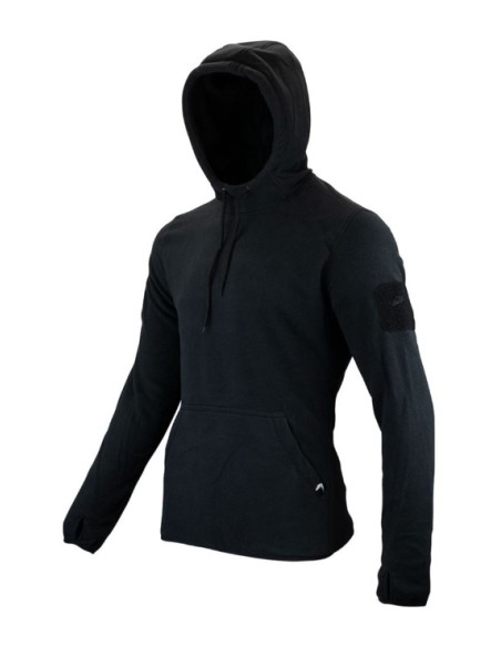 sweat à capuche VIPER TACTICAL polaire fleece hoodie NOIR