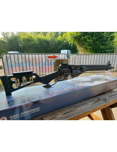 G&G LEVAR 15 noir GBBR gaz levier type winchester G&G Armament – Répliques et accessoires airsoft