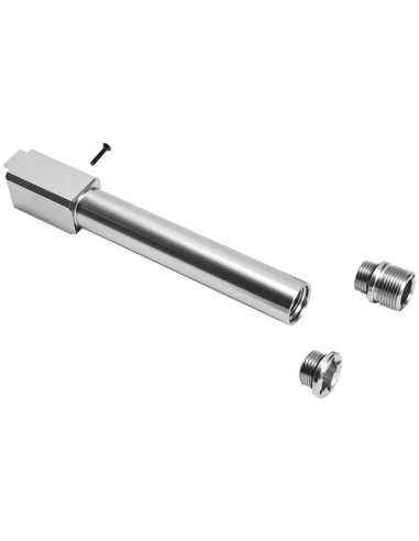 OUTER BARREL SILVER non-recoil pour G17 GEN5 MOS MARUI