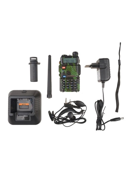 talkie walkie DUAL BAND (vhf/uhf) UV-5R CAMO BAOFENG 