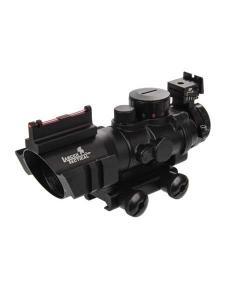 ACOG 4x32 rétroéclairé noir Lancer Tactical ca-1410