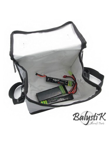 Sac ignifugé grande taille BALYSTIK pour batterie LIPO balystik