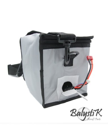 Sac ignifugé grande taille BALYSTIK pour batterie LIPO balystik