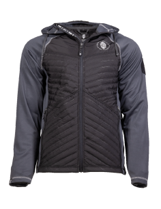 Sweat Tactique à Capuche Sigurd Hybrid Ragnar Raids - Bi-ton Gris Noir