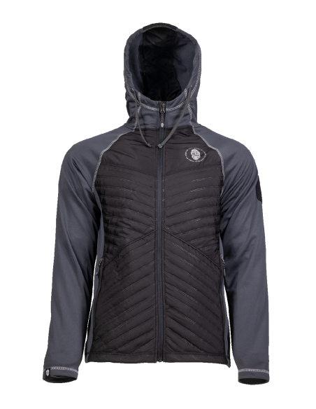 Sweat Tactique à Capuche Sigurd Hybrid Ragnar Raids - Bi-ton Gris Noir RAGNAR