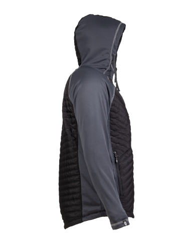 Sweat Tactique à Capuche Sigurd Hybrid Ragnar Raids - Bi-ton Gris Noir