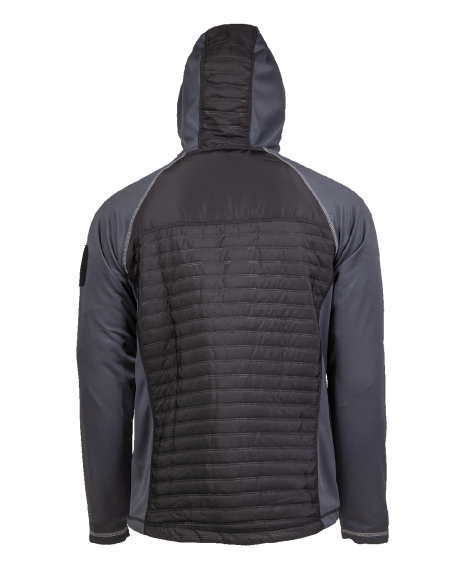 Sweat Tactique à Capuche Sigurd Hybrid Ragnar Raids - Bi-ton Gris Noir RAGNAR
