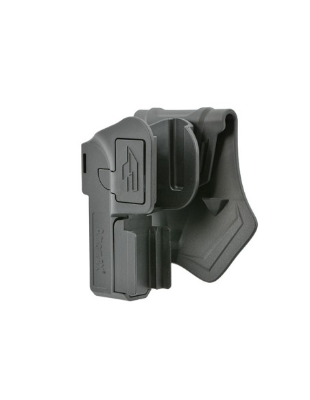 Holster AIRSOFT ouvert pour pistolet avec RAIL RIS amomax UH02