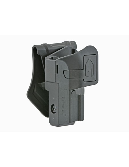 Holster AIRSOFT ouvert pour pistolet avec RAIL RIS amomax UH02