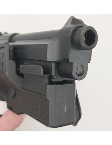 Holster AIRSOFT ouvert pour pistolet avec RAIL RIS amomax UH02