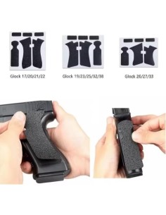 autocollants grip pour Glock G17 gen3 