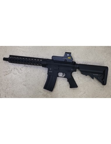 Pack promo M4 kenji ZERO BLACK avec holo552 batterie lipo 7.4v et chargeur de lipo
