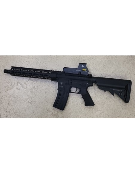 Pack promo M4 kenji ZERO BLACK avec holo552 batterie lipo 7.4v et chargeur de lipo