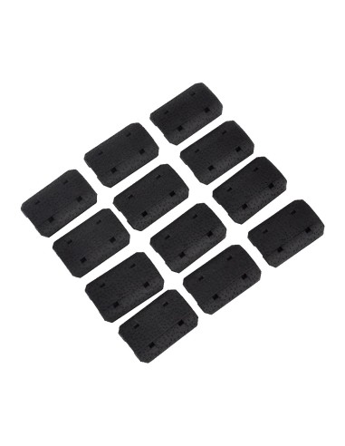 couvre rail M-LOK Noir cover par 12 PIÈCES (MP2028-B)