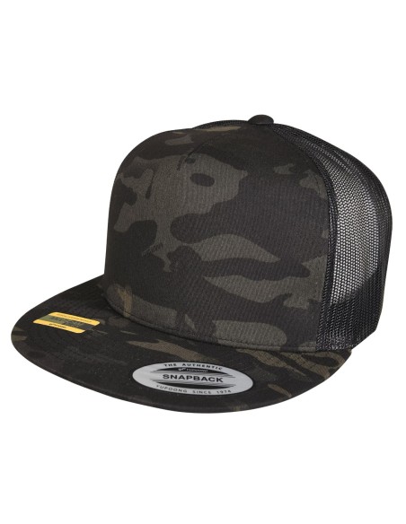 casquette FlexFit Trucker Multicam black snapback