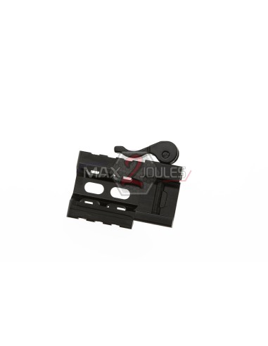 montage UTG 3 le rated tri rail/3 slot angle mount w/ integral qd lever mat032263 UTG