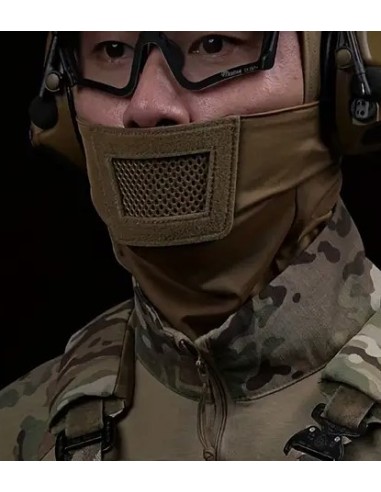 cagoule TAN avec grille protège bouche SPECNA ARMS