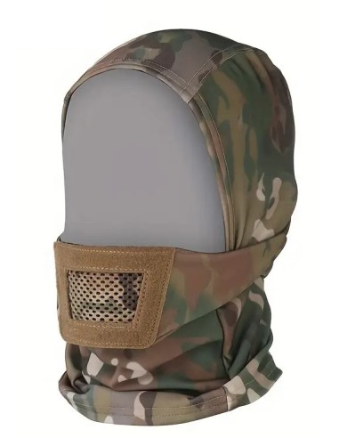 cagoule TAN avec grille protège bouche SPECNA ARMS