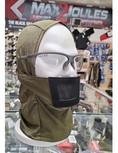 Cagoule OD avec grille protège bouche SPECNA ARMS