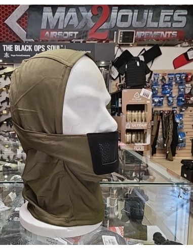 Cagoule OD avec grille protège bouche SPECNA ARMS