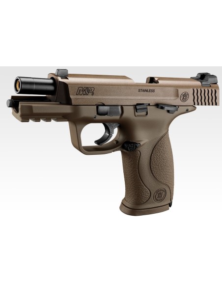replique GBB Smith & wesson M&P9 V CUSTOM tan tokyo Marui