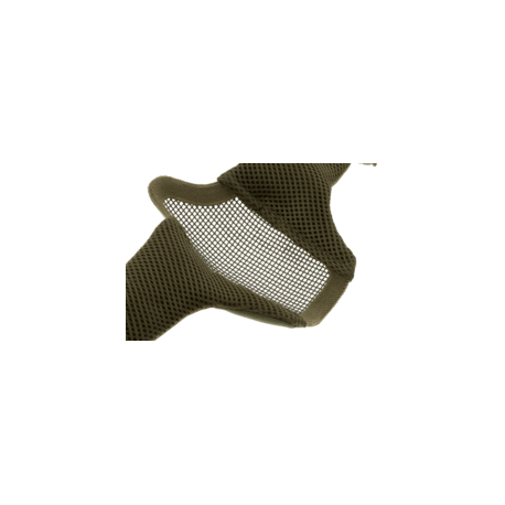 demi masque grillagé camo woodland