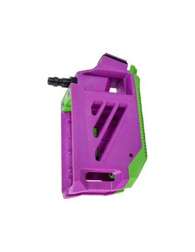 adaptateur CTM HPA Hi-capa coudé violet et vert pour chargeur m4