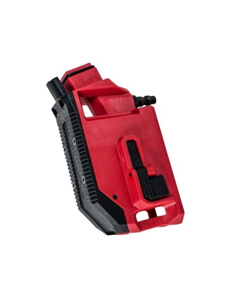 adaptateur CTM HPA Hi-capa coudé noir et rouge pour chargeur m4