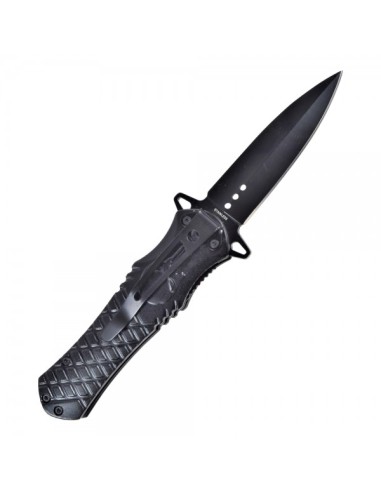 couteau de poche pliant noir punisher SCK