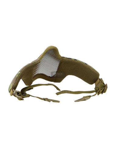 Masque grillagé multicam V2 pour fixation sur casque