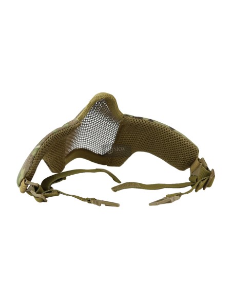 Masque grillagé multicam V2 pour fixation sur casque