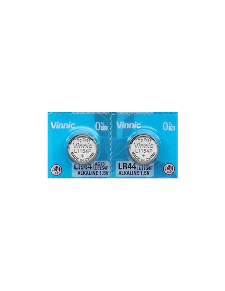 Lot de 2 piles LR44 AG13 1.5v 
