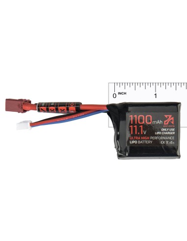 pack batterie lipo 11.1v 1100mah pour zion ARMS PW mod0 + sac lipo ZION ARMS