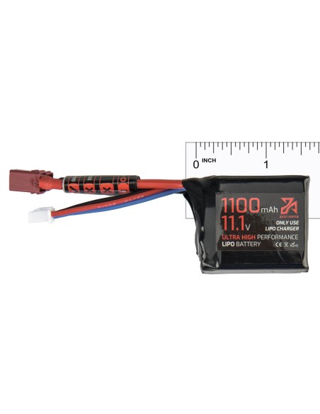 pack batterie lipo 11.1v 1100mah pour zion ARMS PW mod0 + sac lipo ZION ARMS