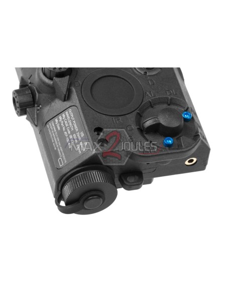 Boitier AN/PEQ-15 noir avec lampe et laser element