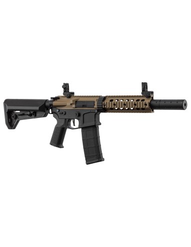 pack complet M4 AEG LT-15 GEN2 BI-TON SD NSR lancer tactical + batterie + chargeur