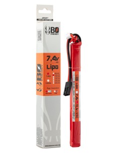 Lipo 7.4v 1000mah T-dean ak47 scorpion evo 25c 11x15x170mm