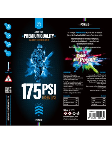 Gaz POWAIR 175 PSI – 500 ml (PO0016)