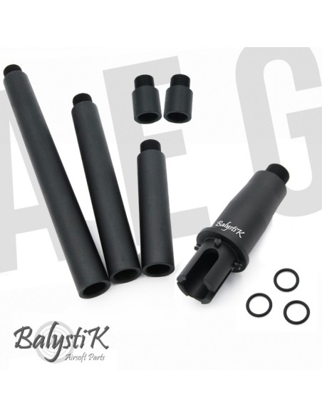 kit multi outer barrel avec base pour m4 AEG balystik