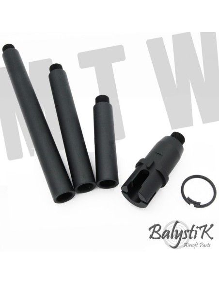 kit multi outer barrel avec base pour m4 MTW wolverine balystik