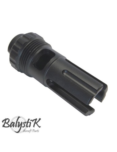 cache flamme aluminium tri dents 14mm neg ccw balystik