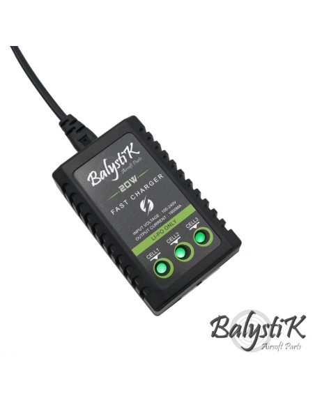 chargeur batterie airsoft lipo 7.4v et 11.1v