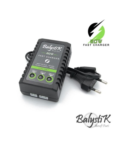 chargeur batterie airsoft lipo 7.4v et 11.1v